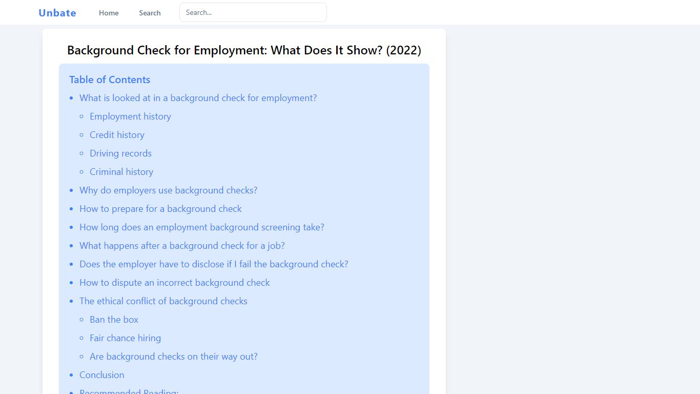 Background Check for Employment: What Does It Show? (2022)